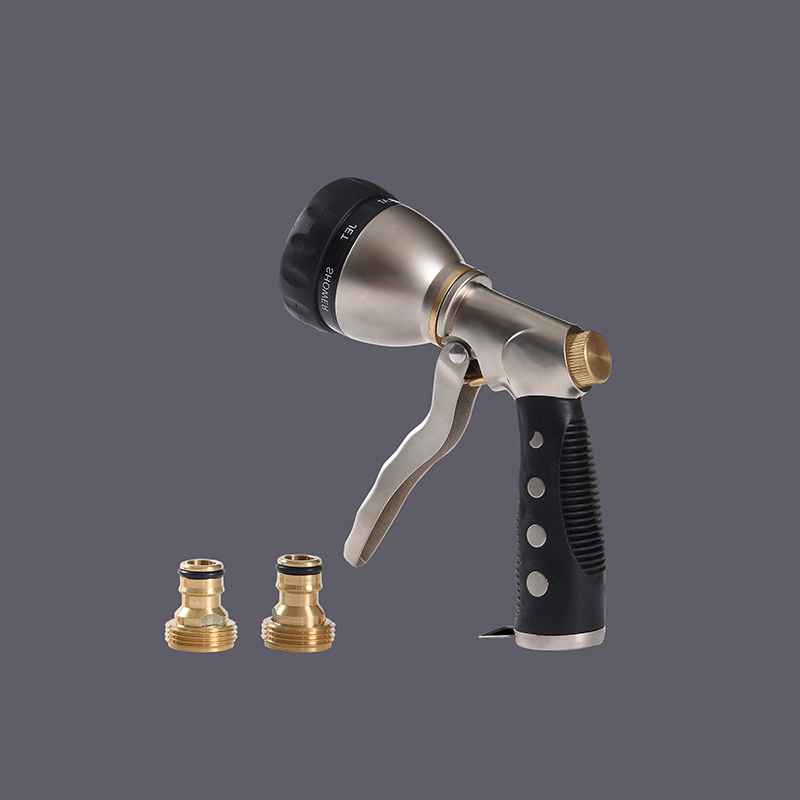 Trysky pro zahradní hadice s nastavitelným průtokem