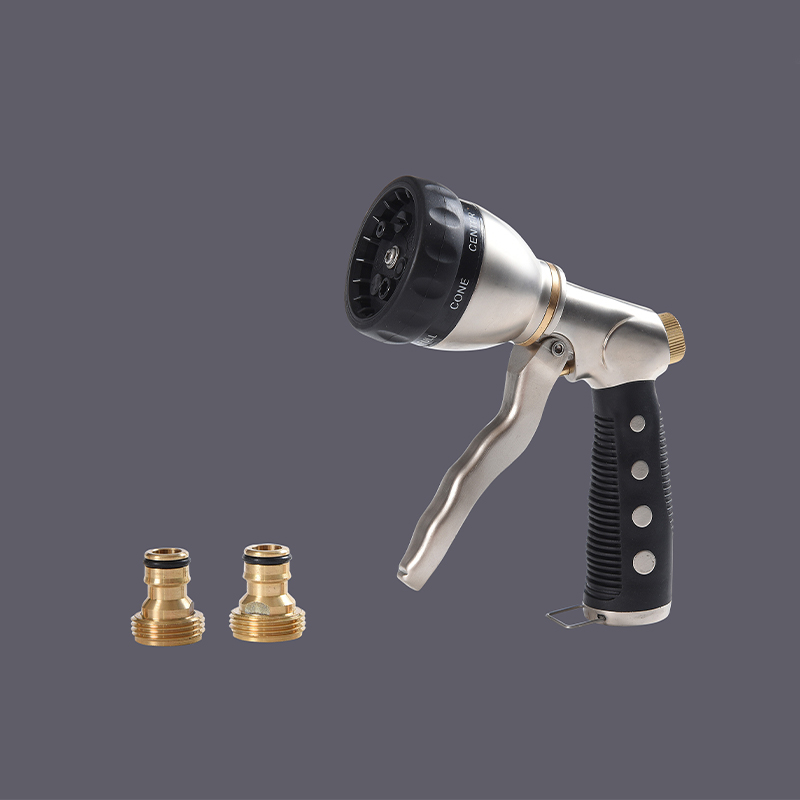 Trysky pro zahradní hadice s nastavitelným průtokem